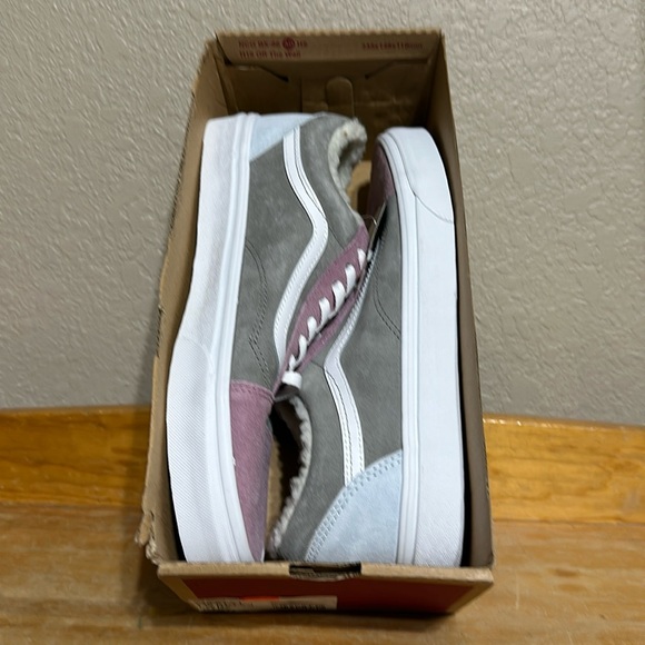 Vans Old Skool Pig Suede Sherpa multi color - Picture 10 of 11